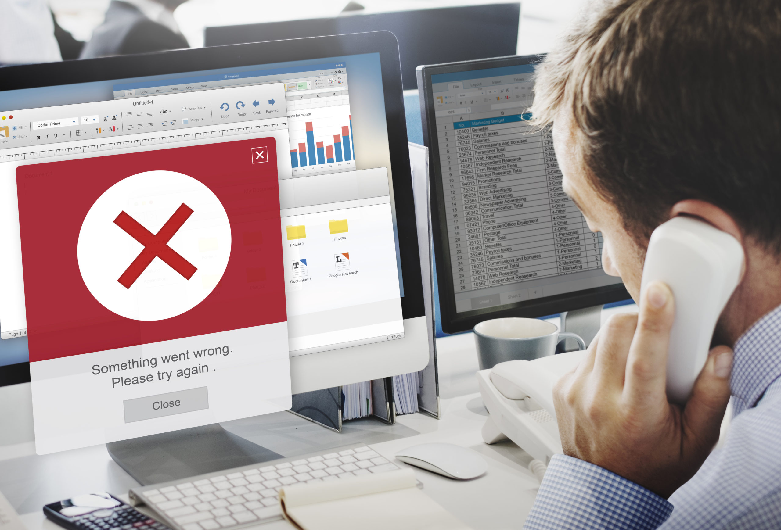 Errores más comunes al no tener un software de planillas